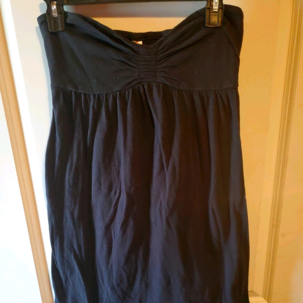 Black Strapless Dress By No Boundaries